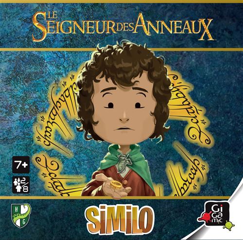 Boite de Jeu d’ambiance Gigamic Similo Seigneur des Anneaux