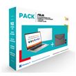 Pack PC Ultra-Portable Asus Vivobook 14 E410MA-BV999WS 14" Intel Celeron 4 Go RAM 128 Go eMMC Blanc + Pochette + Souris filaire