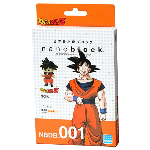 Figurine a monter nanoblock - dragon ball z - goku
