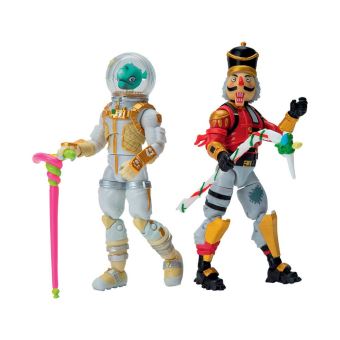 Pack 2 figurines Fortnite Kit Late Game Survival