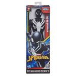 Figurine Spiderman Marvel Titan Hero Blast Gear Black Suit Spider-Man 30 cm