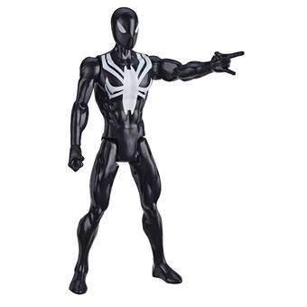 Figurine Spiderman Marvel Titan Hero Blast Gear Black Suit Spider-Man 30 cm
