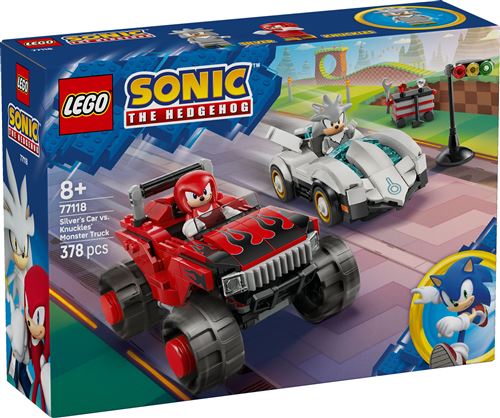 LEGO® Sonic 77118 La voiture de contre le Monster Truck de Knuckles