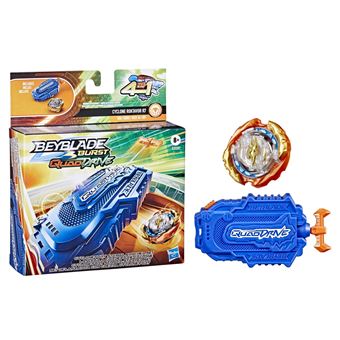 Lanceur à corde Beyblade Burst Quadrive Furie Cyclone