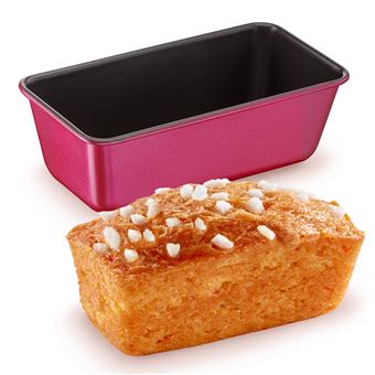 Set de 2 moules à gâteaux Tefal Creabake J3079504 Rose