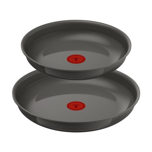 Batterie de cuisine Tefal Renew Ceramic 3 pieces L2729202 Gris anthracite