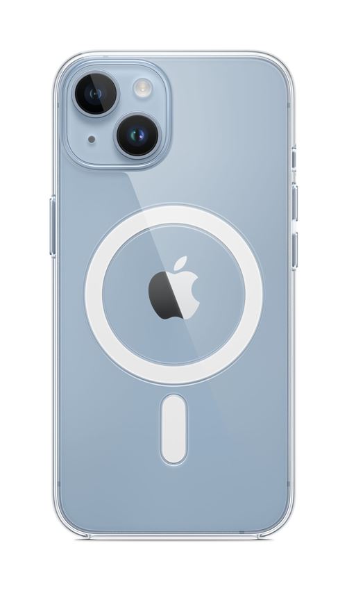 Coque transparente avec MagSafe pour Apple iPhone 14
