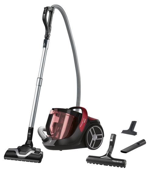 Aspirateur sans sac Rowenta RO7253EA Silence Force Cyclonic 550 W Rouge