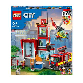 Caserne de pompiers lego city 60320  Benjo, magasin de jouets à Québec