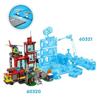 LEGO® City 60375 La Caserne et le Camion des Pompiers, Jouet