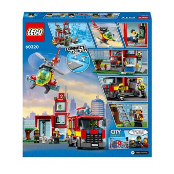 LEGO® City 60320 La caserne des pompiers