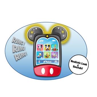 Jeu d'imitation Mickey Téléphone avec fonctions sonores et lumineuses