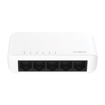 Switch Ethernet Strong SW5000P 5 ports Gigabit Blanc - 1