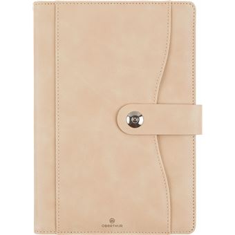 Agenda civil semainier Oberthur 25 FSC Davos Beige