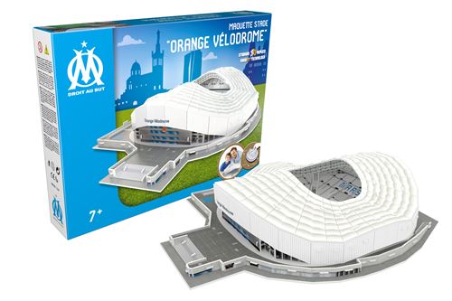 Puzzle Megableu Stade 3D Orange Vélodrome Olympique de Marseille
