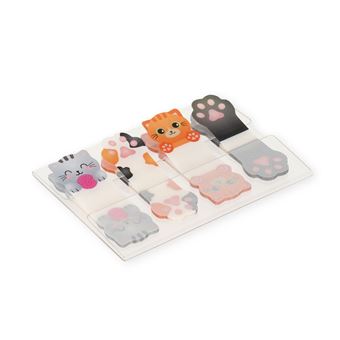 LEGAMI MARQUE-PAGES ADHESIFS - KITTY - 1