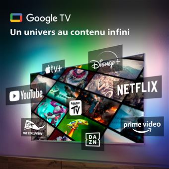 Philips 48OLED708 - Classe de diagonale 48" 7 Series TV OLED - Smart TV - Android TV - 4K UHD (2160p) 3840 x 2160 - HDR