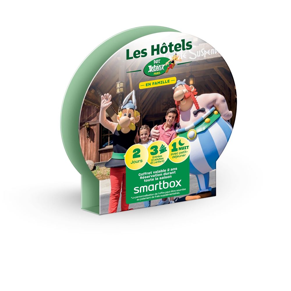 Coffret Cadeau Parc Astérix - 1 Entrée Adulte Pour 1 Jour, Valable 27 Mois, Plus De 50 Attractions, Via Wonderbox Connect - 10