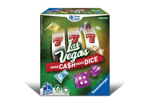 Ravensburger Jeu D'ambiance Las Vegas More Ca$H More Dice