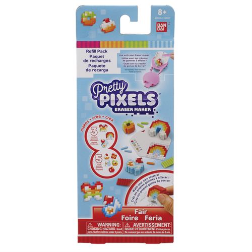 Kit créatif Recharge Bandai Pretty Pixels modèle aléatoire