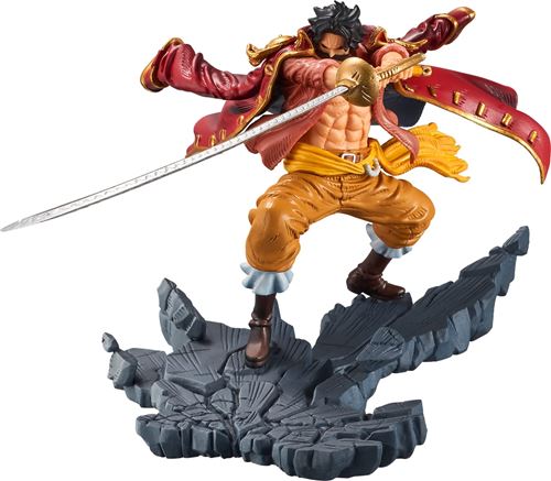 Figurine de collection Banpresto One piece Manhood Special Version Gol. D. Roger