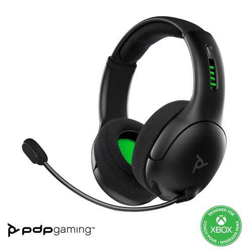 Casque Gaming sans fil PDP LVL50 Noir pour Xbox One