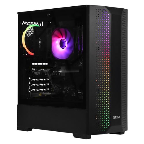 PC Gaming Mred CBT027-03 AMD Ryzen 7 16 Go RAM 1 To SSD Nvidia GeForce RTX 4060 Ti Noir