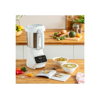 Blender chauffant Moulinex Soup and Plus LM922100 1100 W Blanc