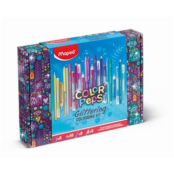 Maped - Kit de Coloriage Scintillant Color'Peps : Maped