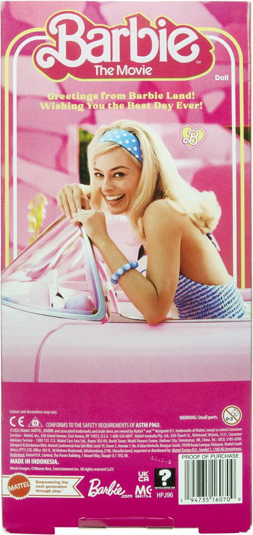 Poupée Barbie Le Film - Poupée - Achat & prix