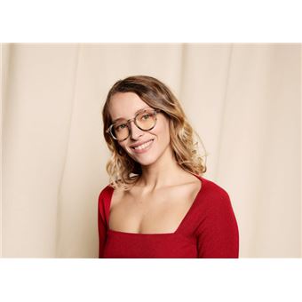 Lunettes pour écrans Izipizi forme ronde Light Tortoise