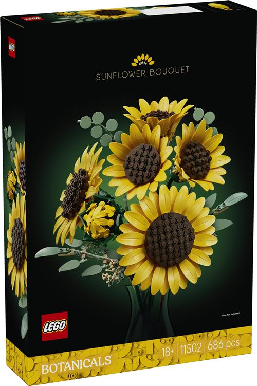 LEGO Botanicals Le Bouquet de Tournesols 11502 - vue 7