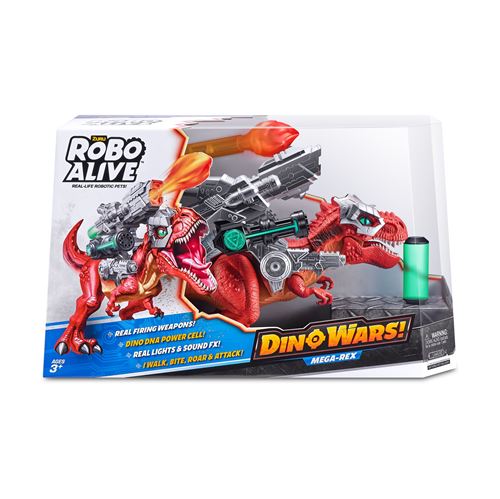 Roba Robot Éducatif Robo Alive Dino Wars Giant Battling T-Rex