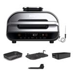 Grill d’intérieur Ninja Foodi AG551EU Airfryer 2460 W Noir et Gris