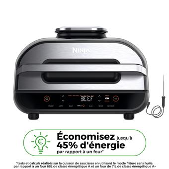 Grill d’intérieur Ninja Foodi AG551EU Airfryer 2460 W Noir et Gris