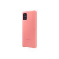 Samsung Galaxy A51 Silicone Hoes Roos