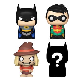 Pack de 4 figurines Funko Bitty Pop DC Batman