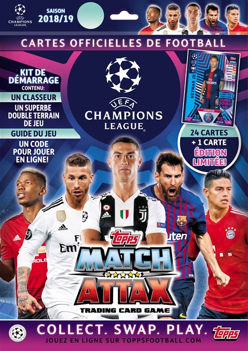 Kit de démarrage Topps Ligue des Champions 2018-2019