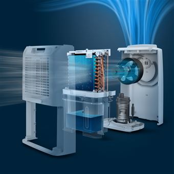 PHILIPS DE3306/11 purificateur et Deshumidificateur  Blanc Serie 3000