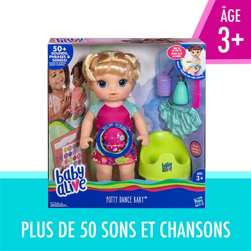 Poupée Baby Alive Va sur le pot Blonde
