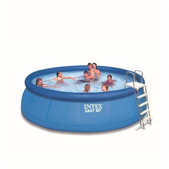 Kit piscine autoportante Intex Easy Set 4,57 x 1,22 m Bleu - 1