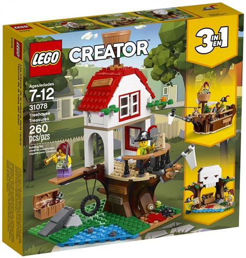 LEGO&reg; Friends 31078 Les tr&eacute;sors de la cabane dans l'arbre