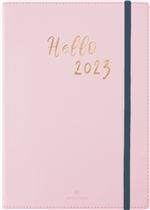 AGENDA 2023 SEMAINIER A5 MY HELLO AG BLUSH