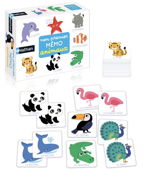 NATHAN - Mon Premier Memo Animaux