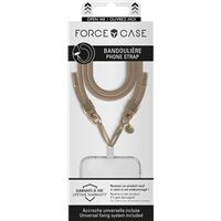 Lanière Réglable Pour Smartphone - Dragonne Et Bandoulière Universelle En Plastique Durable (Noir)