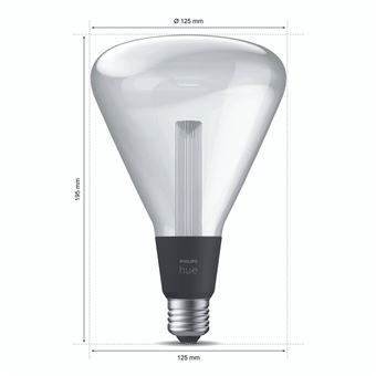 Hue ampoule White and color Deco Triangle E27