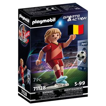 Playmobil 71128 Joueur de football Belge
