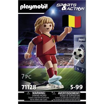 Playmobil 71128 Joueur de football Belge