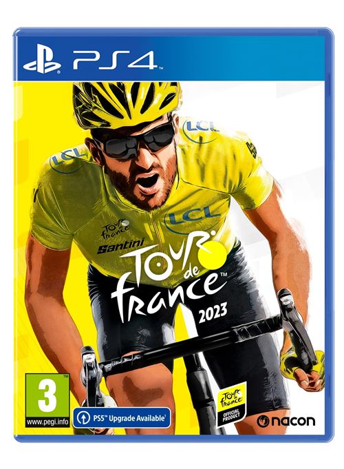 Pochette avant du jeu Tour de France 2023 PS4