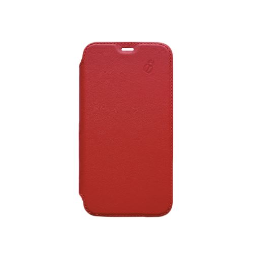 Folio Beetlecase Crystal Cuir Rouge pour iPhone 11 Pro